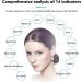 Analyseur de Peau Professionnel 3D analyseur d'humidit du Visage quipement de beaut avec imagerie 8 spectres for Une valuation pr cise de la Peau(Black) Noir - Buy Online on GoSupps.com