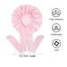Awegeo Satin Bonnet Silk with Adjustable Straps - Jumbo Size Pink Satin Bonnet for Women with Long Curly Hair - Stretchy Tie Band for Sleeping - Buy Online on GoSupps.com
