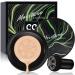 Air Cushion CC Cream ,Mushroom Head Foundation,creamairs makeup, beauty cream Base Long Lasting with Mushroom Makeup SpongeEasy to use,natural skin care,Package may vary 2#Natural color