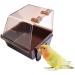 Saim Bird Baths Box with Universal Clips Bird Cage Accessories - Buy Online on GoSupps.com