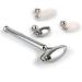Stainless Steel Ice Roller & Rose Quartz Combo | Facial Massager for Lymphatic Drainage & Glowing Skin | Perfect for Product Absorption | Shop Now - Buy Online on GoSupps.com