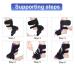 Cheerlink Adjustable Plantar Fasciitis Night Splint - Breathable Brace for Pain Relief & Achilles Tendon Inflammation - Purple - Buy Online on GoSupps.com
