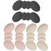 FOMIYES 6 Pairs Non-Slip Shoe Grip Cushions | Black Adhesive Gel Pads & Scrunchies for Ultimate Comfort - Shop Internationally - Buy Online on GoSupps.com