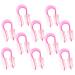 GALPADA 10 Pinces Remodelage Nez en Silicone Souple Clips Lifting Nez pour Affiner et Rehausser 10 Pi ces Usage Quotidien pour Sculpter Naturellement