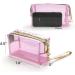 Lyellfe 8-Piece Waterproof Cosmetic Bags Set | Glitter Travel & Medical Bags for Women | Portable 20cm x 11.5 x 7.5cm - Buy Online on GoSupps.com