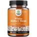Natural White Kidney Bean Extract - White Kidney Bean Energy Booster AMPK Activator and Antioxidant Capsules - Digestive Health Dietary Fiber Supplement and Workout Supplement for Men and Women 60 Count (Pack of 1)