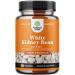 Natural White Kidney Bean Extract - White Kidney Bean Energy Booster AMPK Activator and Antioxidant Capsules - Digestive Health Dietary Fiber Supplement and Workout Supplement for Men and Women 60 Count (Pack of 1)