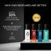 UPS.ILON Luxury Man Perfume Gift Set 4 x 20 ml for Men with Shooting Star Wild Blue Golden Sand and Star Perfume | Long Lasting EDP Fragrance Scent - Buy Online on GoSupps.com