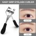 Professional Eyelash Curler with Comb and 6 Refill Pads - Mini Lash Curler for All Eye Shapes - No Pinching or Pulling - Makeup Tool for Instantly Curled Lashes - Buy Online on GoSupps.com
