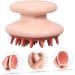Tovinanna Silicone Massage Comb & Shampoo Washer - Scalp Massager Brush for Hair Care | 9.4x7cm Pink - Buy Online on GoSupps.com