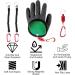Buy Wavata Waterproof Fishing Gloves - Cutting-Resistant with Magnetism Release Buckle & Safety Rope for Pike & Catfish Handling - Buy Online on GoSupps.com