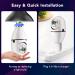 Light Bulb Security Camera 1080P WiFi 2Pack with 64GB SD Card | Motion Detection, Night Vision, Alexa & Google Assistant Compatible - Buy Online on GoSupps.com