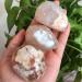 ENPAP 90-100g Beautiful Natural Cherry Blossom Agate Hand Play NaturalStones xingyong - Buy Online on GoSupps.com