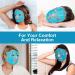 ACWOO Cooling Gel Beads Face & Eye Mask for Puffy Eyes - Hot Cold Therapy for Migraine Relief, Dark Circles, and Sinus Pain - Buy Online on GoSupps.com