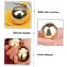 Buy Gatuida Brass Gymnastics Balls 4-Piece Fitness & Hand Training Set | Copper Baoding Roller Massagers - Buy Online on GoSupps.com