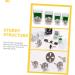 FRCOLOR Foot Bearings Hole Design Bearing Dead Skin Grinding Tool Sanding Paper Bearing for feet Nail Tool Dead Skin Sand Bearing Electric Sandpaper Stainless Steel - Buy Online on GoSupps.com