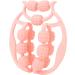Shop Circular Leg Clamps with 15 Wheels - Muscle Roller & Relaxation Tool for Yoga Bodybuilding & Full Body Fitness - Handmade PP Pink Equipment - Buy Online on GoSupps.com