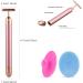 Beauty Bar Rose Gold Facial Massager for Skin Care Electric T-Shape Tools Face Lifting and Firming Anti-Wrinkles Skin Tightening (Pink) - Buy Online on GoSupps.com