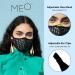 Meo Lite Face Mask - Reusable Washable Breathable & Comfortable | Includes 2 Lite Replaceable Filters (Large Stitch - Buy Online on GoSupps.com