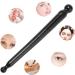 Verdant Touch Double-Headed Acupuncture Pen | Manual Acupressure Tool for Face & Body | Black Ceramic Deep Tissue Massage for Men & Women - Buy Online on GoSupps.com