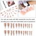 False Nails Stylish Full Cover Nail Art Durable Artificial Nail Tips for Women and Girls - Buy Online on GoSupps.com