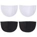Beavorty Womens Bralettes Women Shoulder Pads 2 Pairs Sponge Shoulder Pads Sewing Shoulder Pads Foam Knitwear Pads for Women Men Clothes Sponge Mat Shoulder Pads Straps Women's Bras