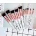 10 Piece Marble Makeup Brush Set with Holder | Advanced Synthetic Brushes for Foundation Powder Concealer & Eye Shadow - Color1 - Buy Online on GoSupps.com