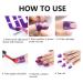 EBANKU Nail Polish Protector 140pc Disposable Peel Off Sticker U-Shape Tape | Nail Art Painting Spill-Proof Stickers | Manicure Tool 10ct (Pack of 14) - Buy Online on GoSupps.com