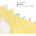 Aqur2020 Infants Security Blanket - Crinkle Rattle Tags, Teether, Bell Sound - Soothing Sleep Plush - Buy Online on GoSupps.com