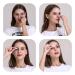 Snowflakes Mini Beauty Makeup Sponge Blender - 6 Pcs Small Latex-Free Sponges for Under Eyes - Buy Online on GoSupps.com