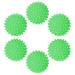 6Pcs Dryer Tumble Balls Reusable Dryer Laundry Balls Reduce Wrinkles and Static Cling Green