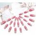 Coffin False Nails Long Fake Nails Ballerina Acrylic Press on Nails Gradient Stick on Nails 24pcs for Women and Girls (Color : Pink Size : G) - Buy Online on GoSupps.com