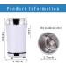 Electric Multifunctional Grinder for Pills and Coffee Beans - White - Buy Online on GoSupps.com