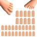 30 Pieces Toe Caps, Toe Protector Toe Covers, Protect Toe from Rubbing, Ingrown Toenails, Corns, Blisters, Hammer Toes and Other Painful Toe Problems Beige