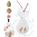 FERNIDA Makeup Brush Cleaner Silicone Makeup Sponge Cleaning Bag with Mesh Laundry Bags to Effectively Clean and Dry Makeup Sponge Powder Puff Brush