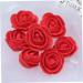 LIFKICH Fake Foam 100pcs Bride Pink Roses Red Bulk Artificial Rose Petals Red Medium - Buy Online on GoSupps.com