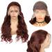 QTHAIR 14A Body Wave Lace Front Wig 18inch Copper Red Pre Plucked Glueless Human Hair - Buy Online on GoSupps.com
