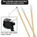 Durable 6'' Long Cotton Swabs - 1000 Count, Pointed Tips for Gun Cleaning, Makeup & Pet Care - Buy Online on GoSupps.com