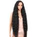 41 Inch Style Icon Lace Front Wavy Synthetic Wig with Baby Hair - 130% Density (1B) - Buy Online on GoSupps.com