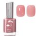 Nude Nail Polish - Jelly Nail Polish Varnish - Quick Drying & Long Lasting Breathable Nail Polish - No Need Baking Oil-Based Formula Pastel Nail Polish Women