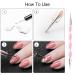 120pcs Nail Display Dots Transparent Nail Polish Color Chart Round Swatches & Tips for Perfect Nail Art - Buy Online on GoSupps.com