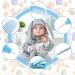 VicBou 13pcs Baby Grooming Kit with Bag - Newborn Care Set for Girls & Boys, Blue - Nail, Hair, Thermometer & Healthcare Accessories Included - Buy Online on GoSupps.com