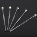 SSWERWEQ Ear wax removal tool Ear Care 4 Pcs Stainless Steel EarPick Cleaner Ear Pick Wax Curette Remover Care Tool - Buy Online on GoSupps.com