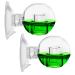 CO2 permanent test aquarium 'Orb' 2 pieces CO2 tester orb Checker aquarium accessories CO2 test drop checker CO2 long -term glass for aquarium freshwater aquarium 5x3.5cm