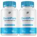 Dentipure Dental Support Capsules Denti Pure Pills Supplement with Oral Formula Dental Health Pills Reviews (2 Pack - 120 Capsules)