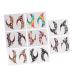 Didiseaon 24 Pairs Eye Shadow Eyeliner Stickers Make up Face Jewel Face Decor Double Eyelid Glue Eyeshadow