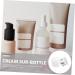 minkissy Cream Bottle Travel Lotion Lip Amber Glass Jars Makeup Glasses Cosmetic Cream Jar Amber Jars Body Butter Jars Sample Containers Cream Holder Travel Bottle Filling Acrylic Acid - Buy Online on GoSupps.com