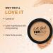 L.A. Girl PRO Face Powder - Soft Honey 16 Ounce | Long-Lasting Formula - Buy Online on GoSupps.com