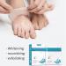 Foot Mask - 4 Pairs Peeling & Moisturizing Socks for Dry Cracked Feet | Spa Treatment for Men & Women | Gentle Corn Removal - Buy Online on GoSupps.com