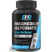 Magnesium Glycinate 300 mg High Absorption Fully Chelated Non-Buffered Best Form for Bone Muscle Nerve & Heart Health Relaxation Support 90 Tablets